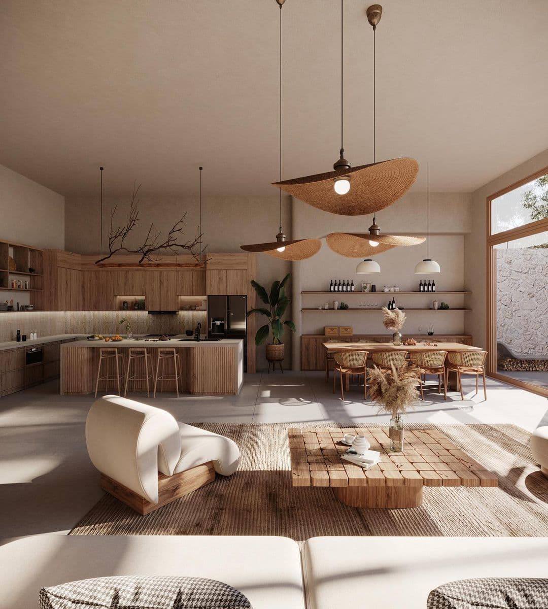 Modern renovated interior